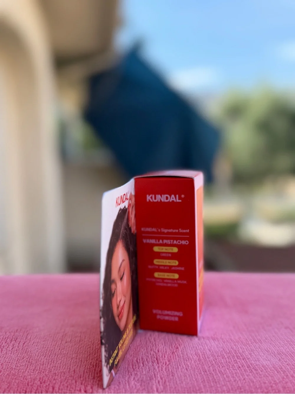 KUNDAL Volumizing Hair Powder Vanilla Pistachio 8H